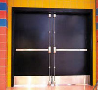 Double Steel Door